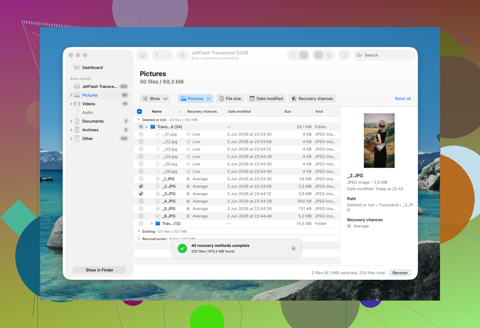 Como posso recuperar arquivos apagados no meu Mac